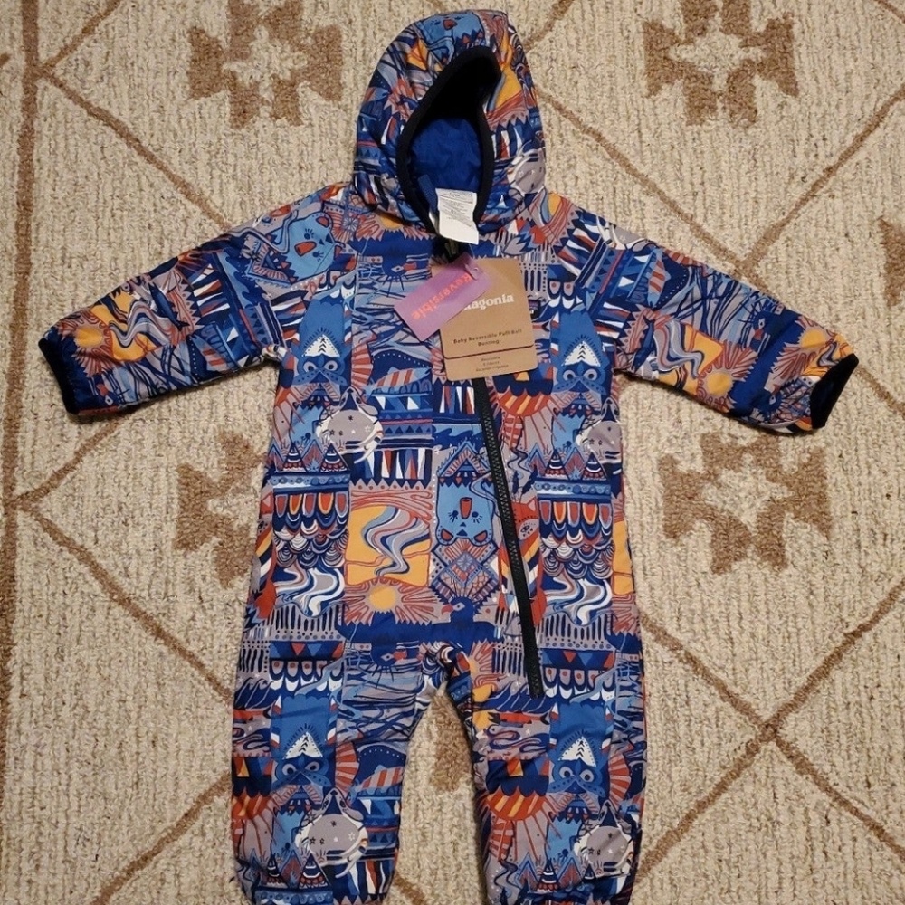 NWT Patagonia baby winter bunting snowsuit